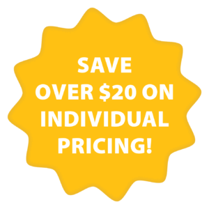 Save Over $20 on Individual Pricing! Badge for Fun Pass page graphic on Wilderness at the Smokies website.