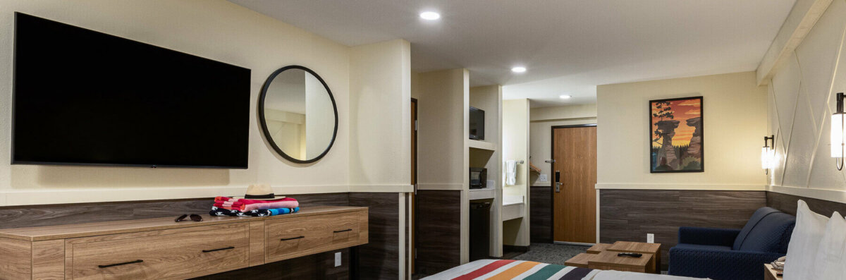 King sofa with balcony