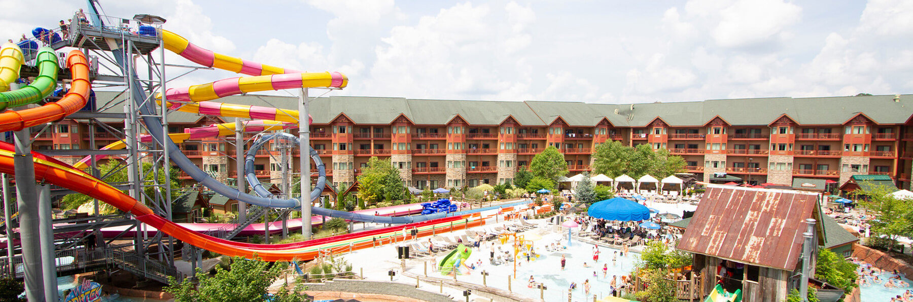 Lake Wilderness Outdoor Waterpark at River Lodge Wilderness at the