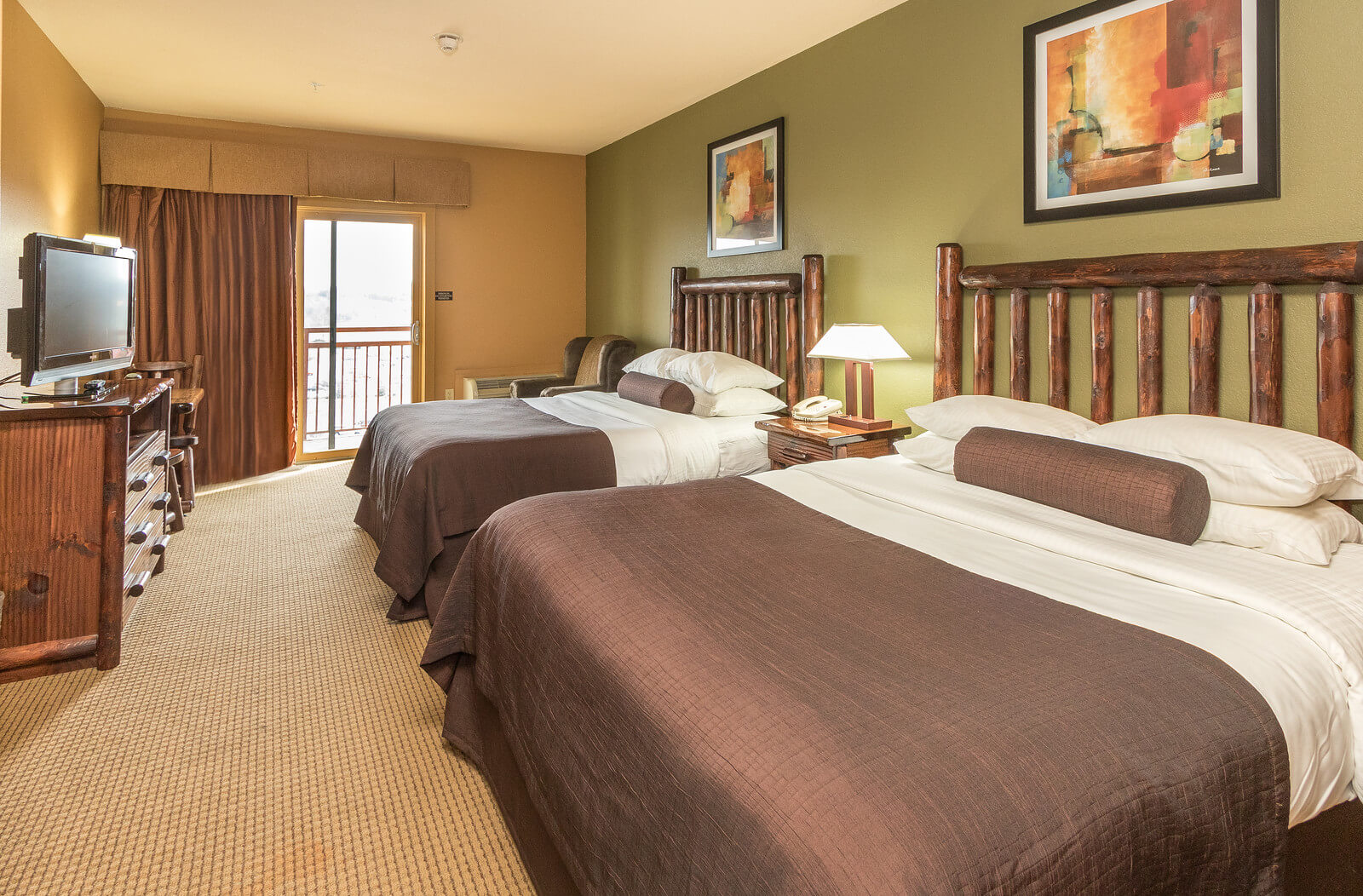 Double Queen Sofa Wilderness at the Smokies