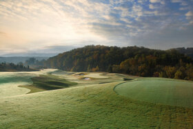 shot of the sevierville golf course