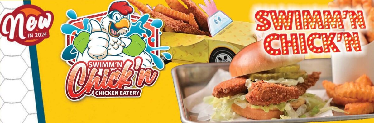 new in 2024 swimm'n chick'n chicken eatery
