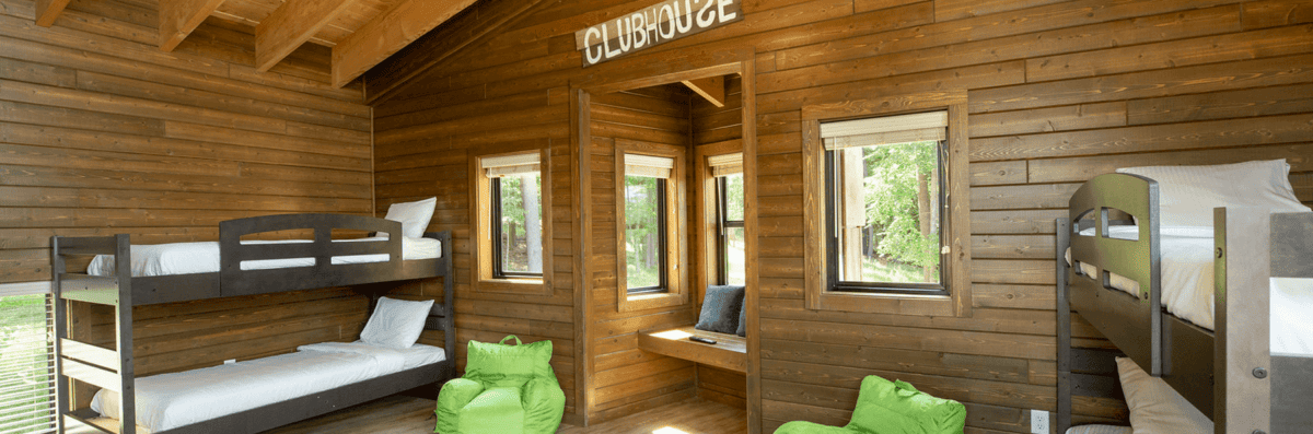 treehouse cabin kids room