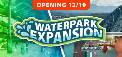 Wilderness at the Smokies waterpark expansion opens december 19th 2023.
