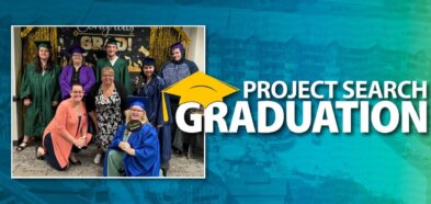 pictured are the nine graduates of the project search job training program