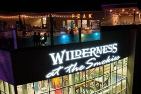 night view rooftop bar