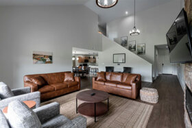 interior of villa premier