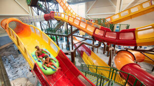 Ridge Runner, a waterslide into the Wild Waterdome