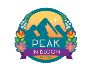 Peak in Bloom Logo for restaurant page special at Wilderness at the Smokies.