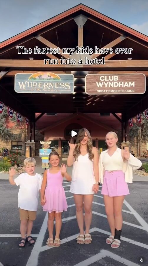Instagram post by lauraleerieckhoff at Wilderness at the Smokies