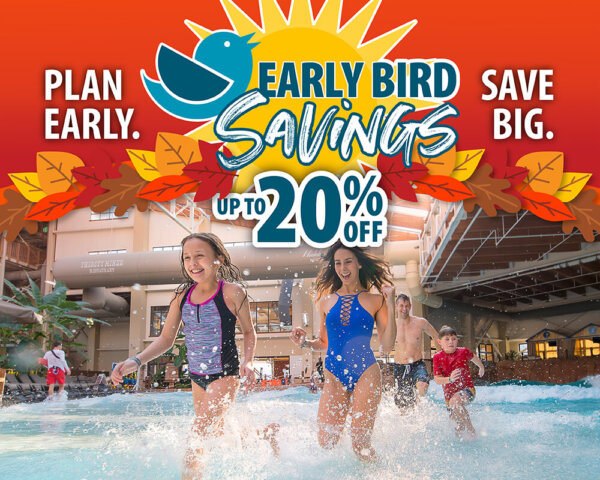 Book Early and Save 20%!