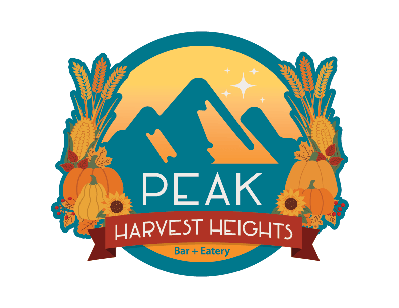 Harvest Heights Logo for Peak restaurant page special at Wilderness at the Smokies.